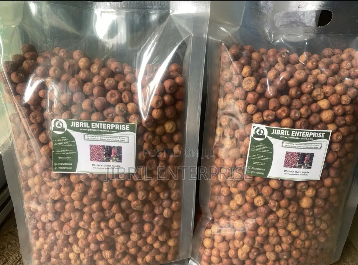 Christ Thorn Jujube Fruit, 200g/30gh, 100% Organic and Natural