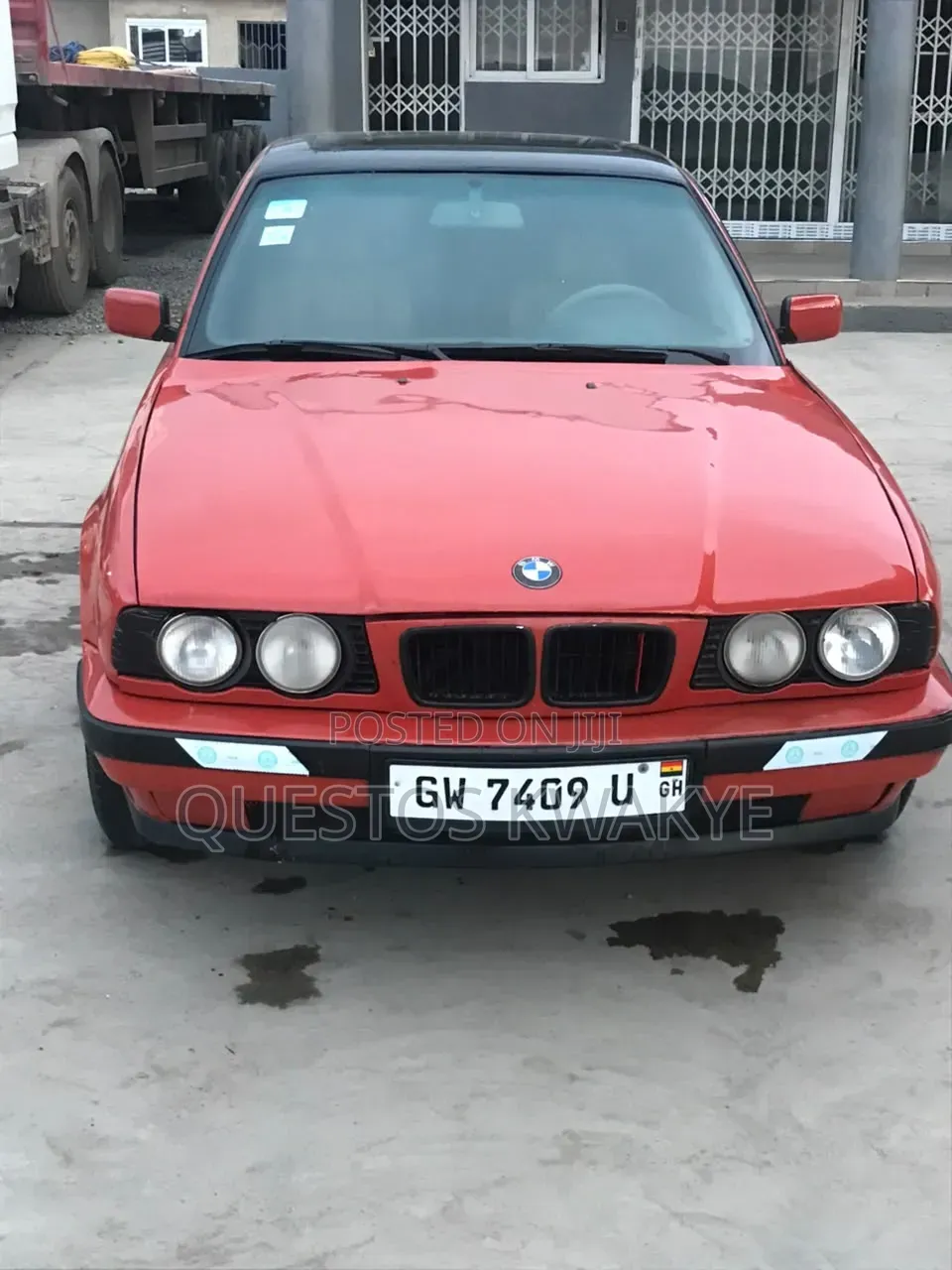 BMW 520i 2001 Orange