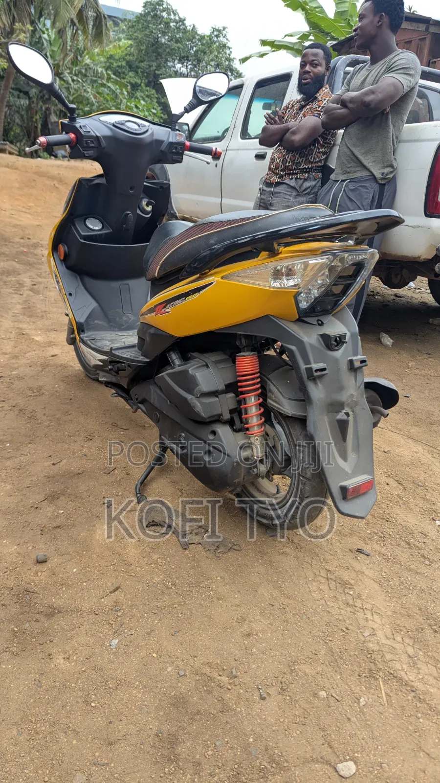 Kymco 2017 Yellow