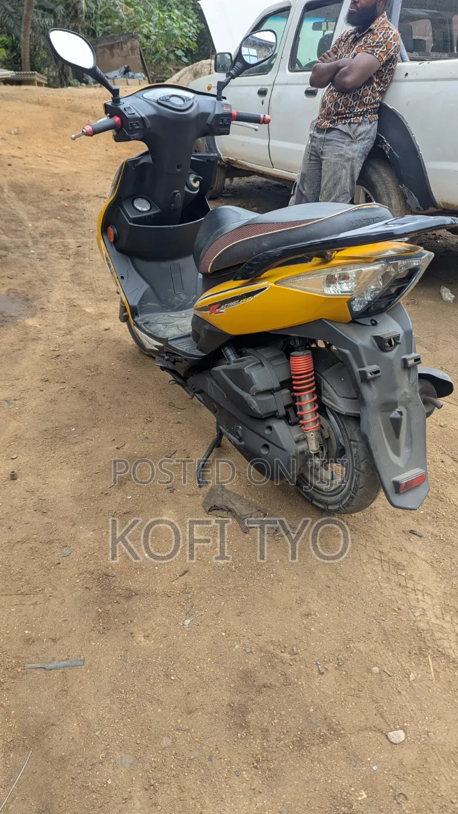 Kymco 2017 Yellow