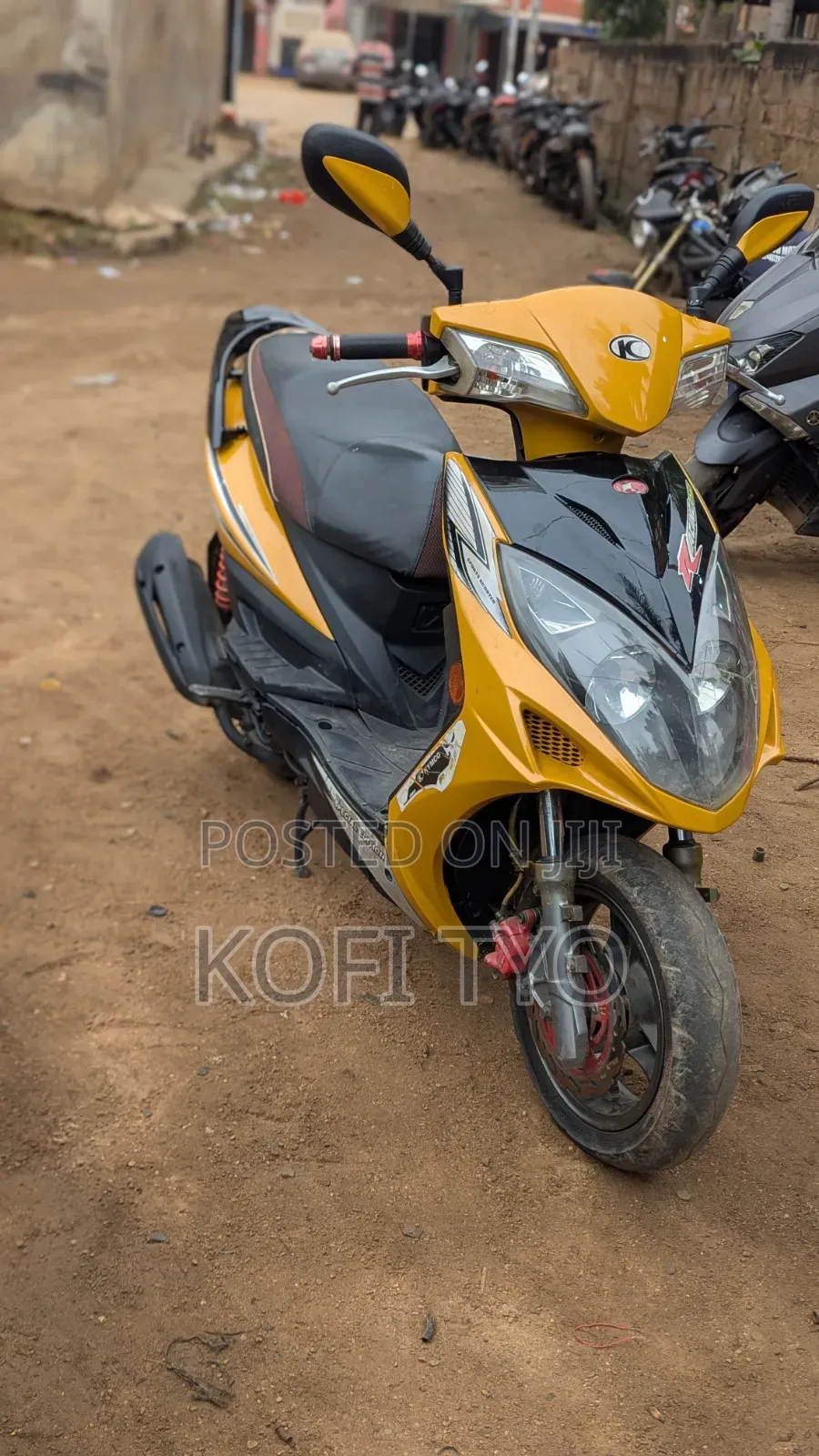 Kymco 2017 Yellow