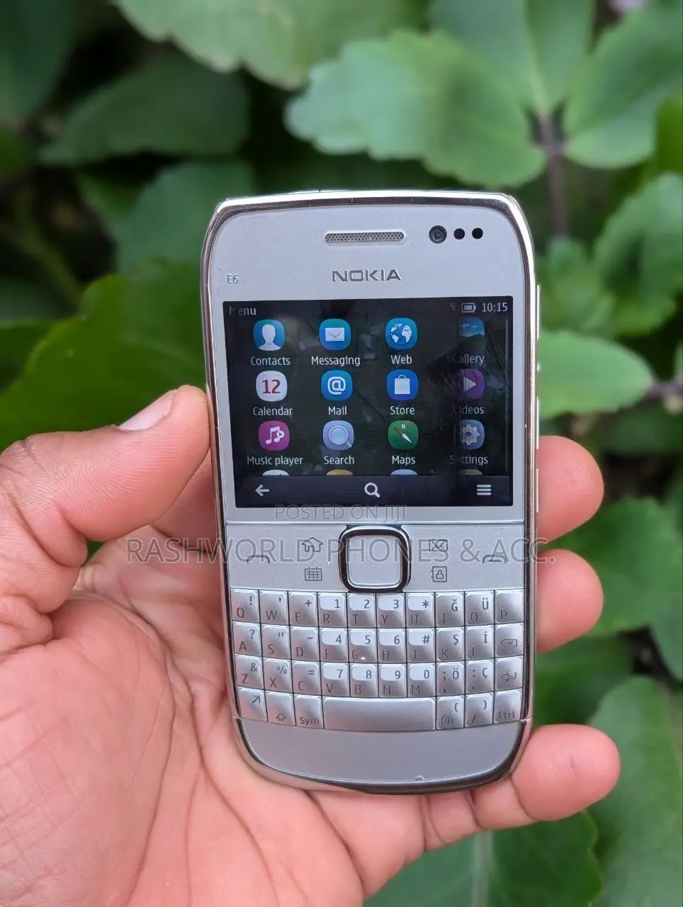 Nokia E6 Silver