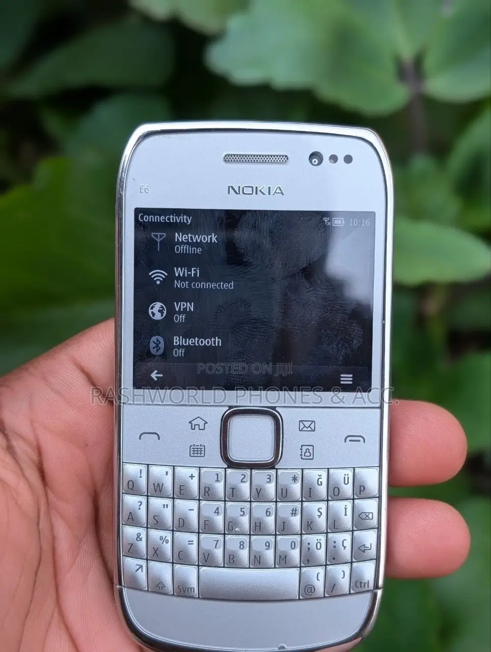 Nokia E6 Silver