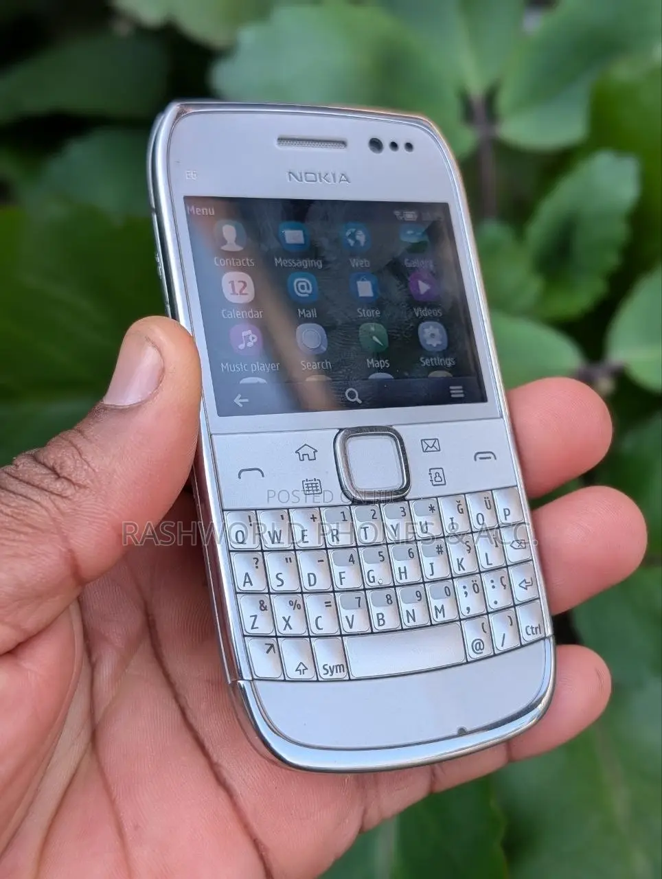 Nokia E6 Silver