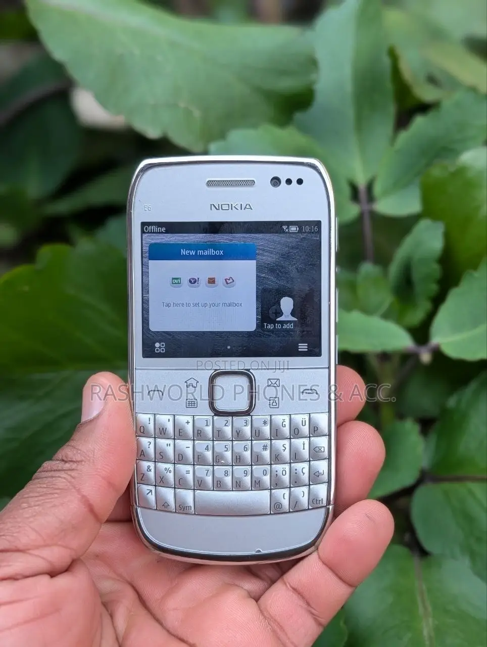 Nokia E6 Silver