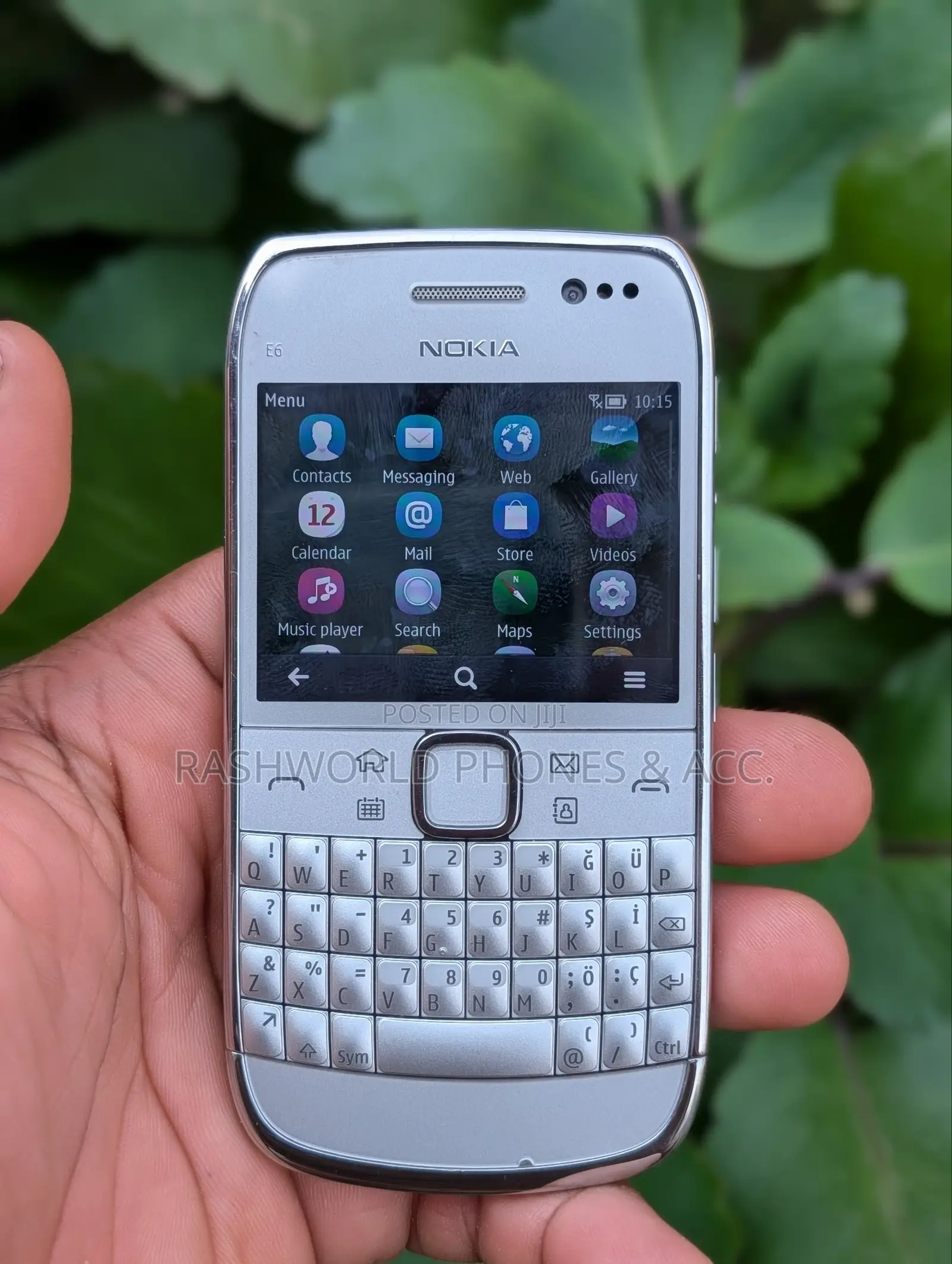 Nokia E6 Silver