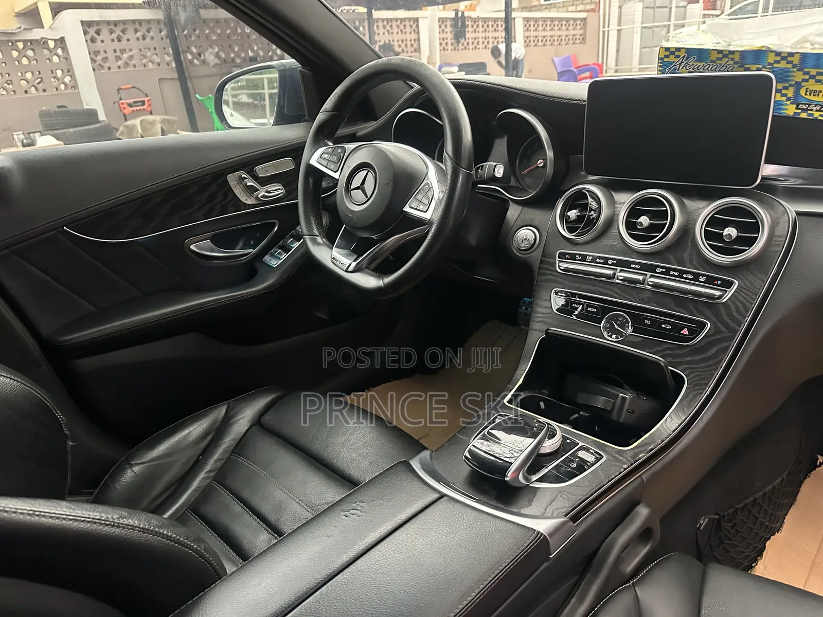 Mercedes-Benz C400 4Matic AWD Sedan (3.0L V6 7A) 2015 Gray