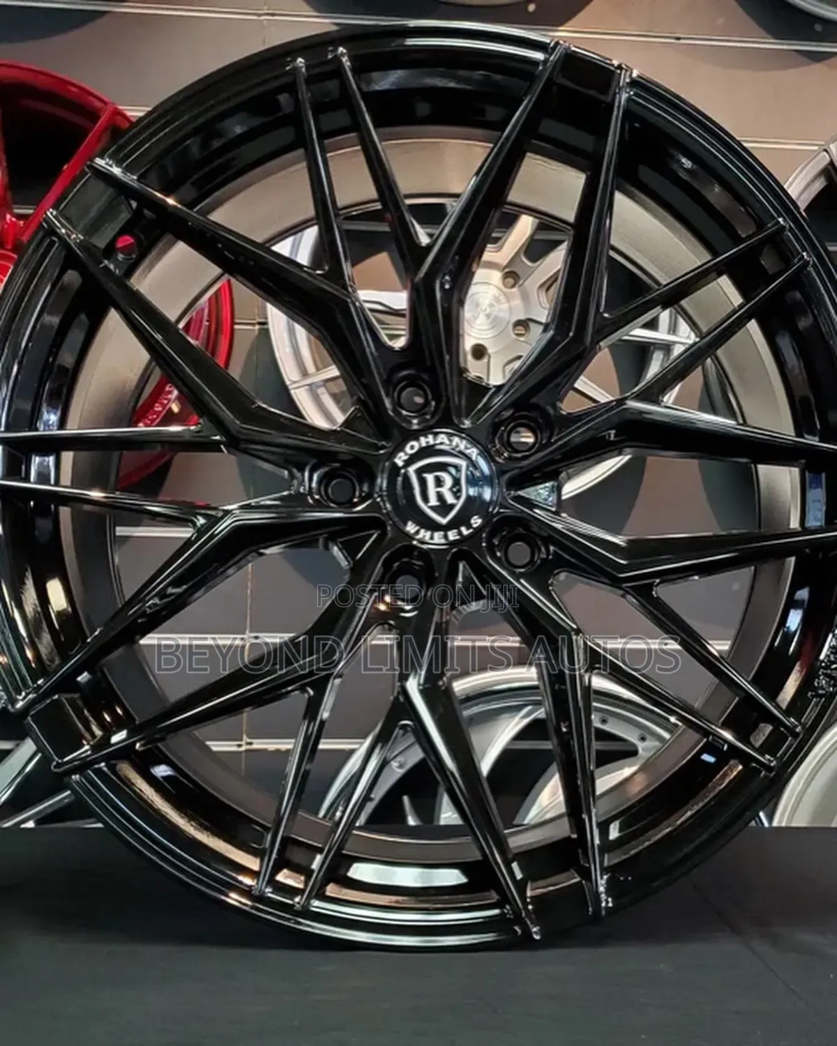 19" Staggered Rohana Wheels RFX17 Alloy Rim 19"inches