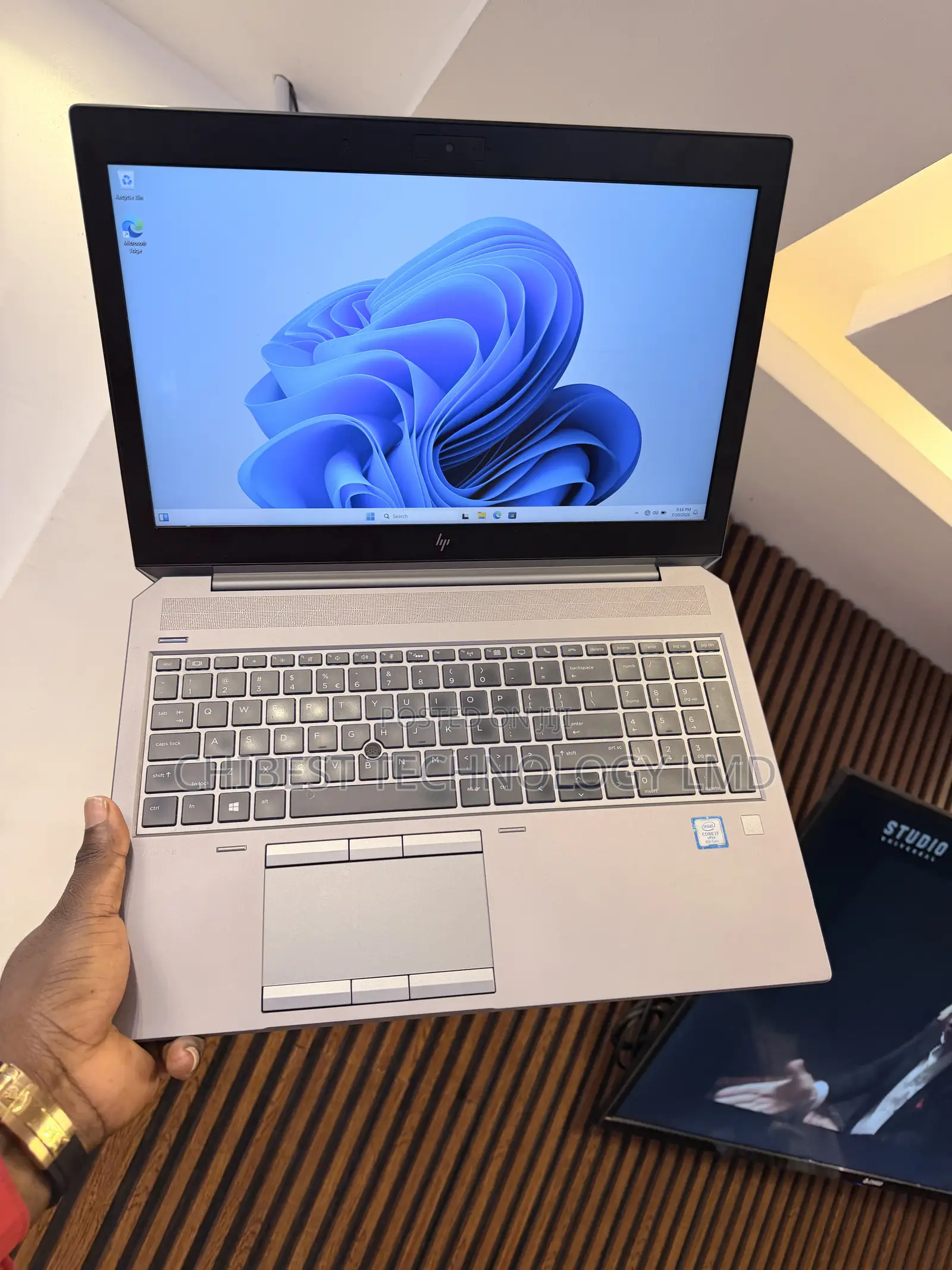 Laptop HP ZBook 15 G5 16GB Intel Core i7 HDD+SSD 750GB