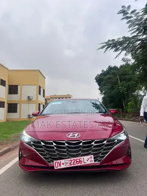 Hyundai Elantra 2021 Red