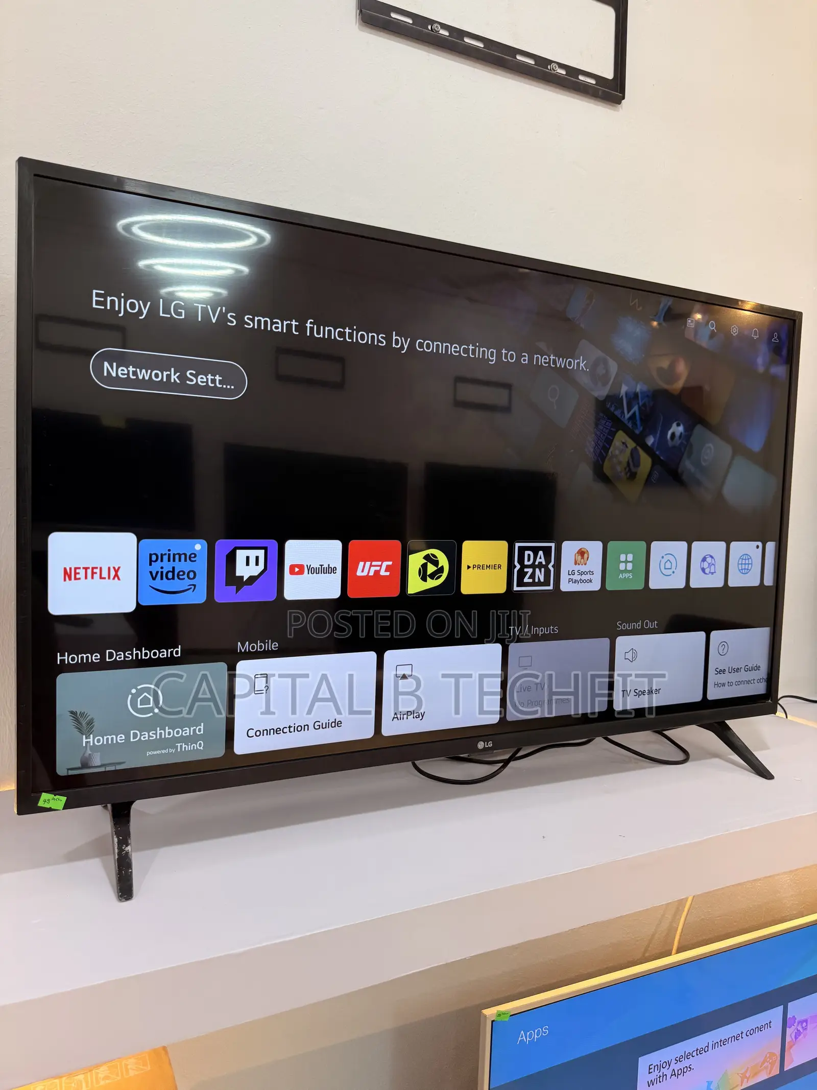 43inches Full Digital Satellite Smart LG MACHINE