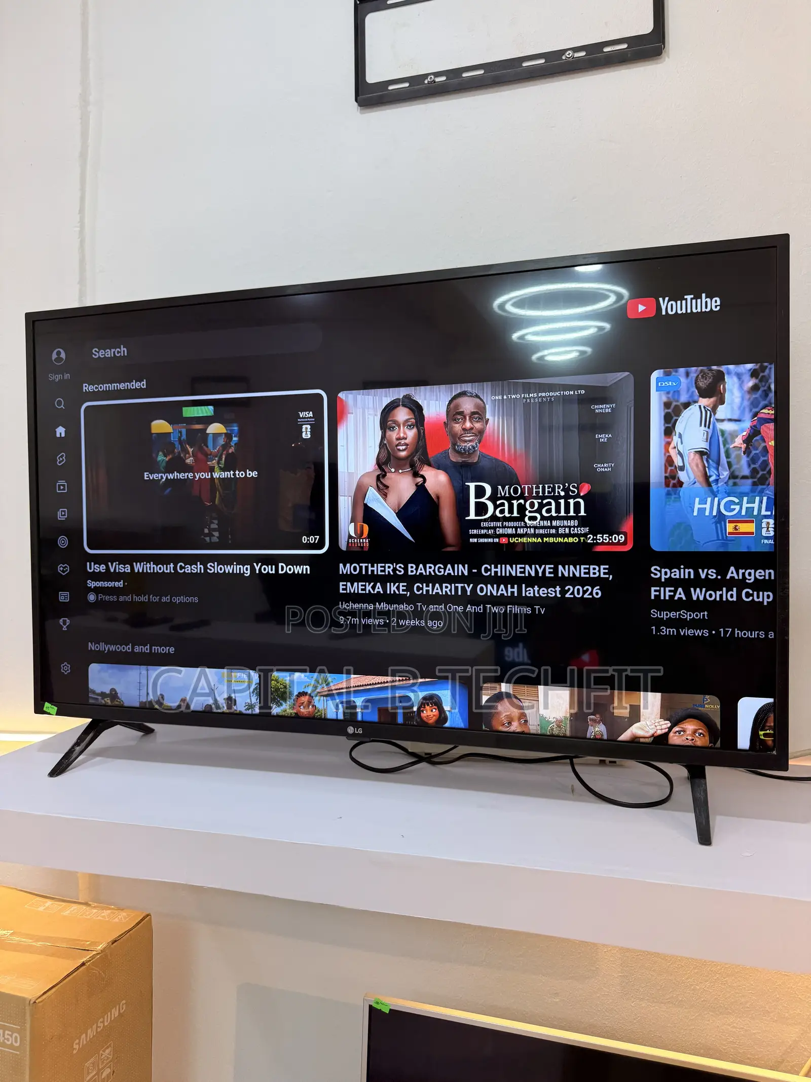 43inches Full Digital Satellite Smart LG MACHINE