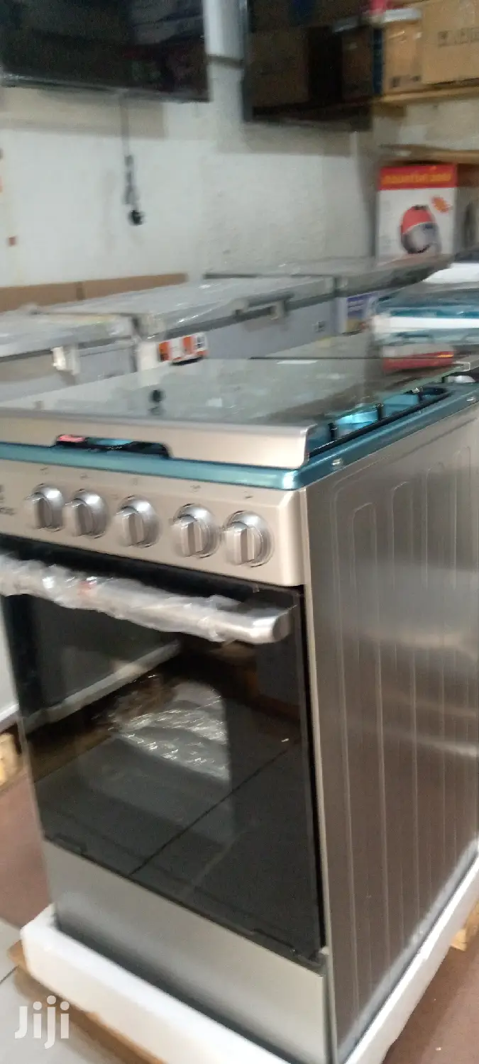 Nasco Gas Cooker + Oven - Stainless