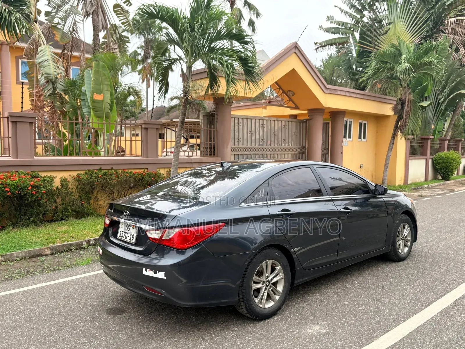 Hyundai Sonata 2012 Green