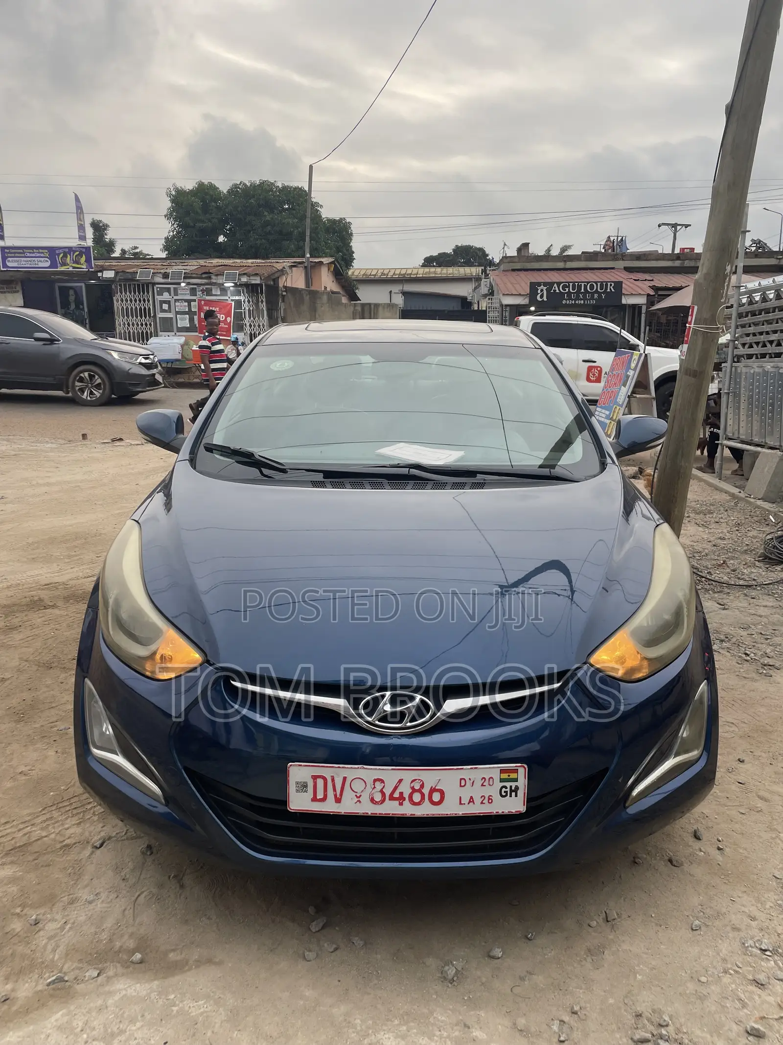 Hyundai Elantra Limited 4dr Sedan (1.8L 4cyl 6A) 2015 Blue