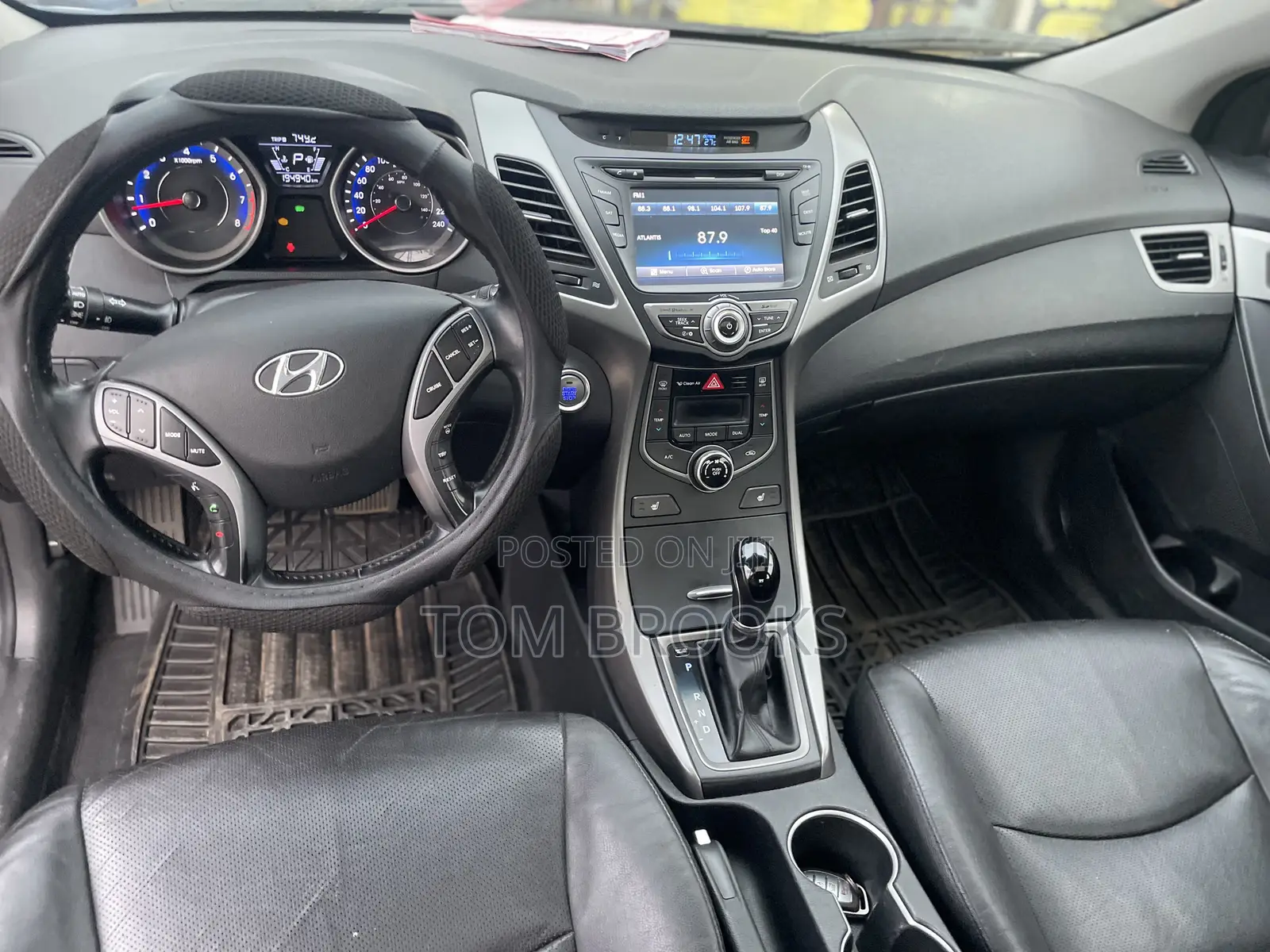 Hyundai Elantra Limited 4dr Sedan (1.8L 4cyl 6A) 2015 Blue