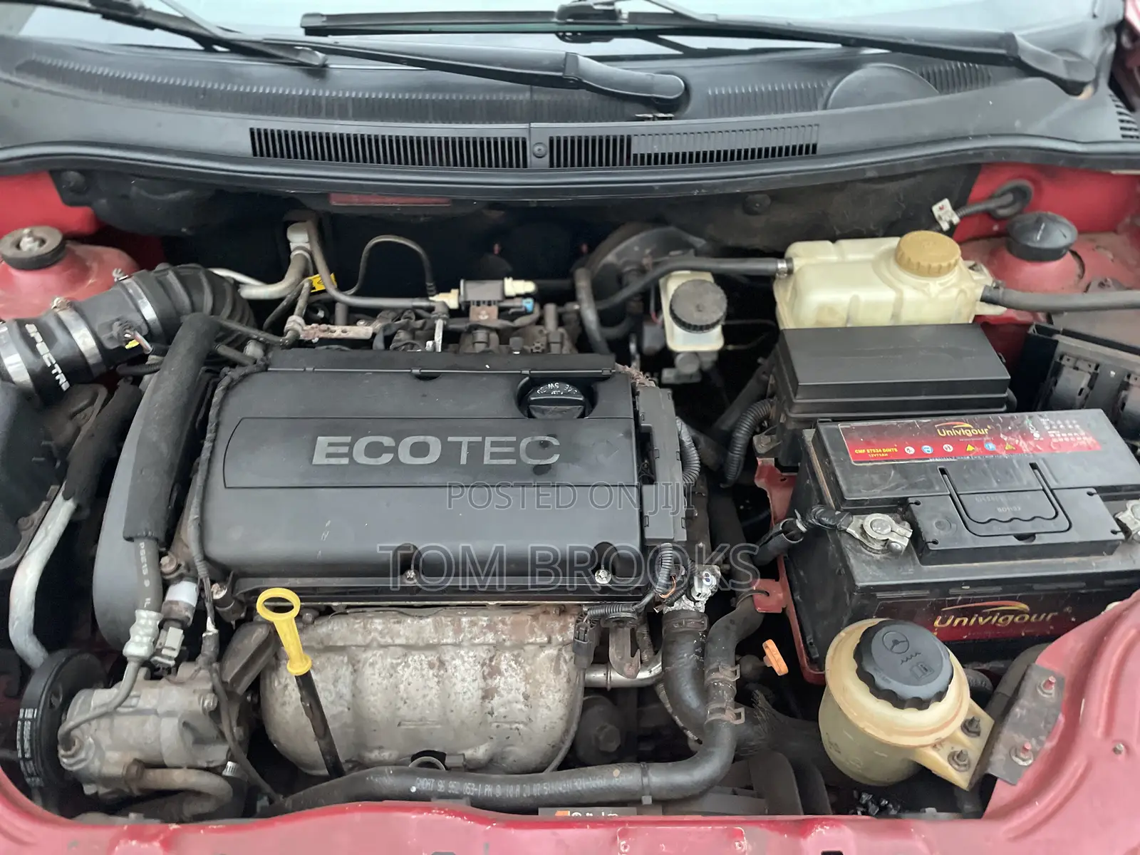 Chevrolet Aveo 2010 Red