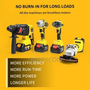 21V Brushless 4-in-1 Cordless Power Tool Combo Kit
