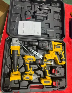 21V Brushless 4-in-1 Cordless Power Tool Combo Kit