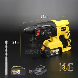 21V Brushless 4-in-1 Cordless Power Tool Combo Kit