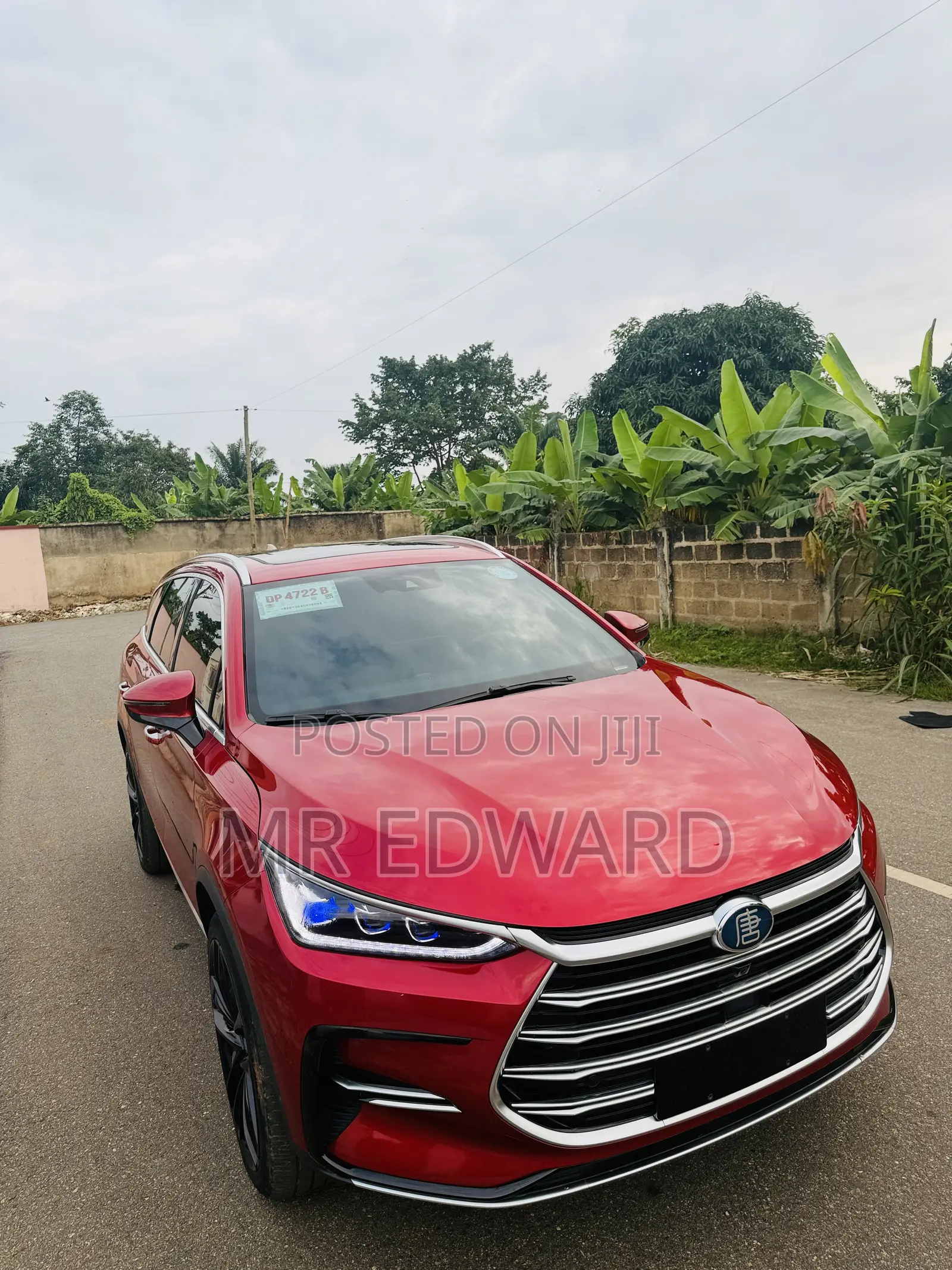 New BYD Tang DM-i 2023 Red