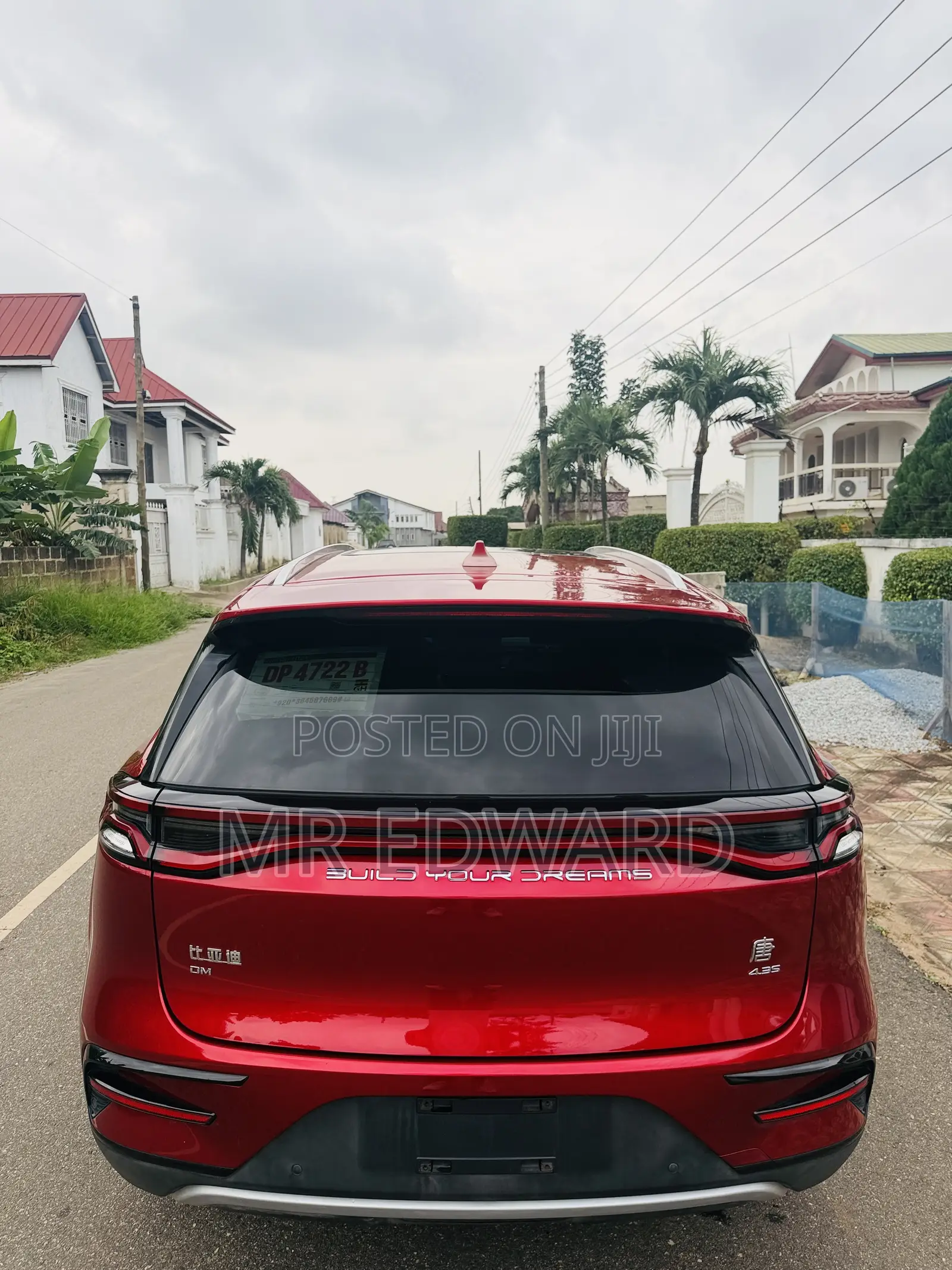New BYD Tang DM-i 2023 Red