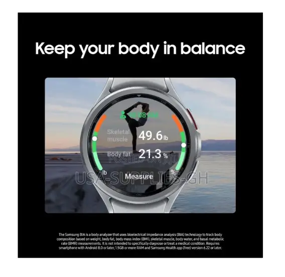 SAMSUNG Galaxy Watch 6 Classic 47mm LTE Smartwatch From Usa