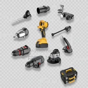 21V 10-in-1 Multi-Head Cordless Power Tool System | Drill | Grinder