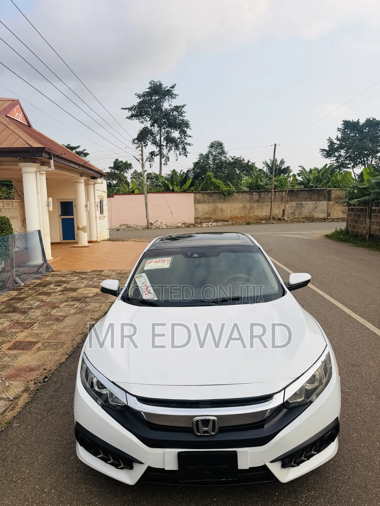 Honda Civic EX Sedan 2018 White