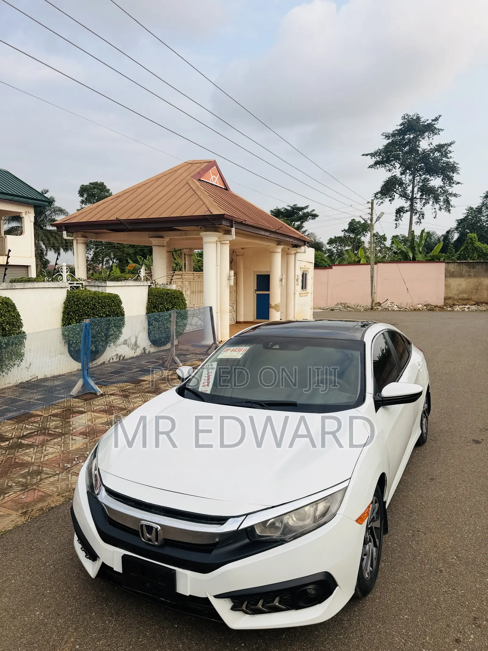 Honda Civic EX Sedan 2018 White