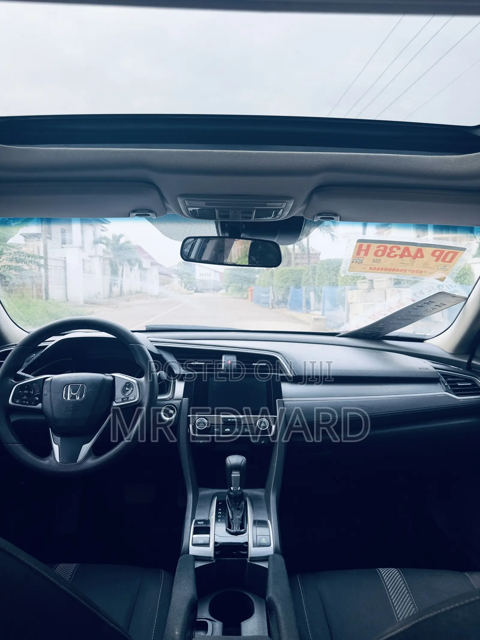 Honda Civic EX Sedan 2018 White