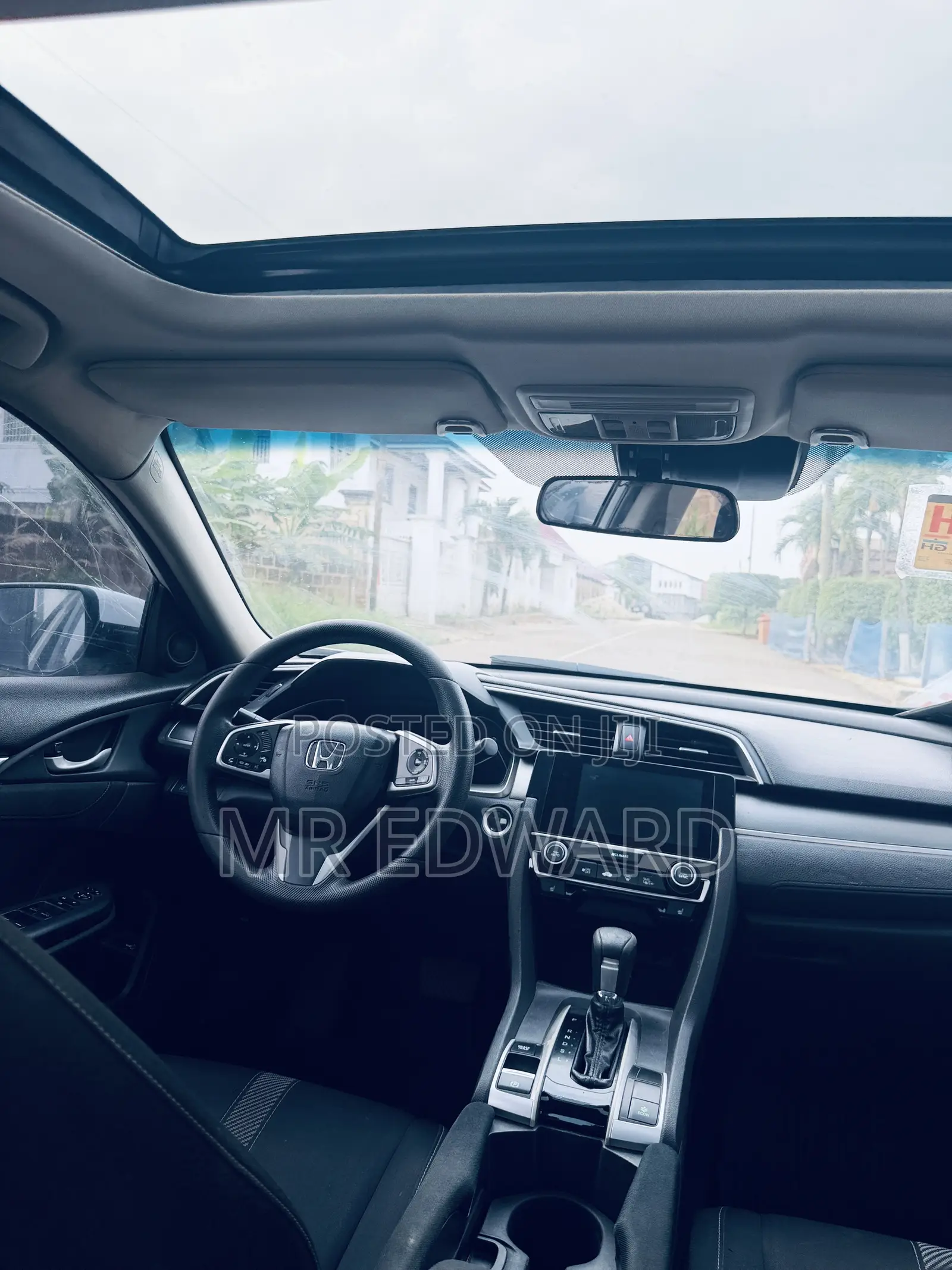 Honda Civic EX Sedan 2018 White