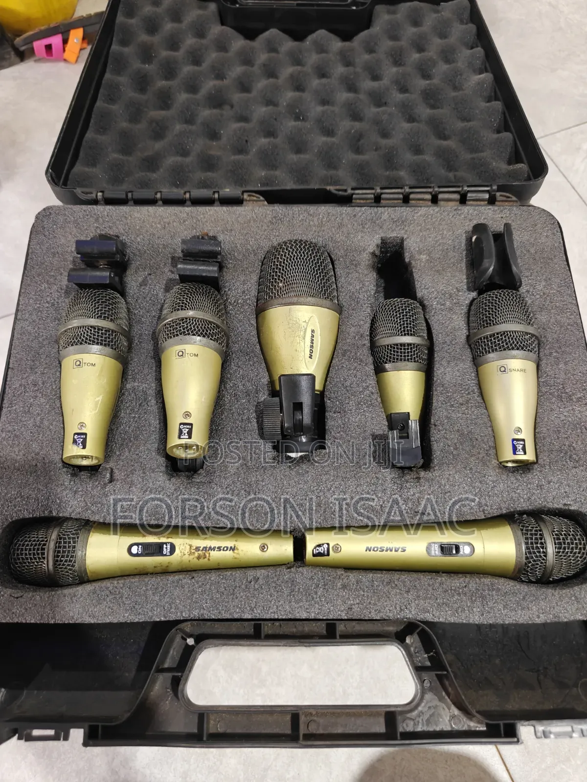 Set of Spinning and Live Band Instruments