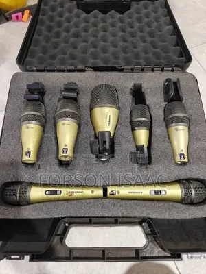 Set of Spinning and Live Band Instruments