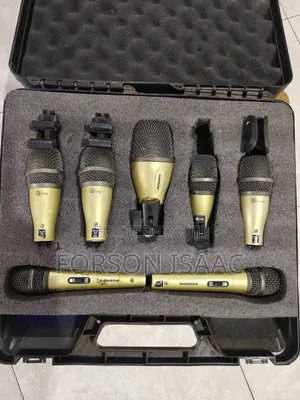 Set of Spinning and Live Band Instruments