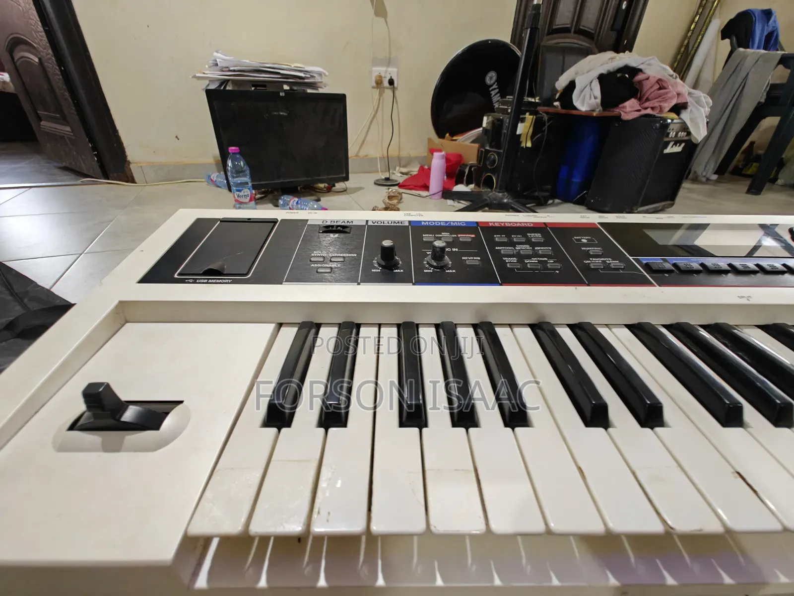 Set of Spinning and Live Band Instruments