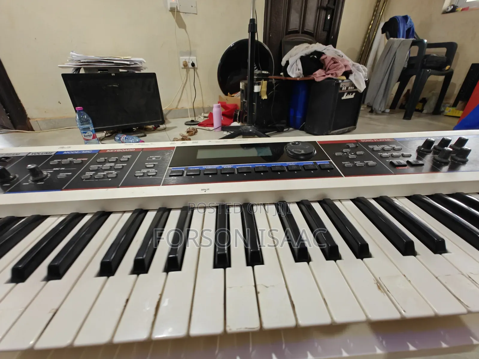 Set of Spinning and Live Band Instruments