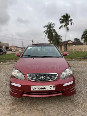 Toyota Corolla S 2007 Red