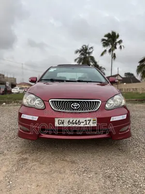Toyota Corolla S 2007 Red