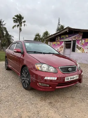 Toyota Corolla S 2007 Red