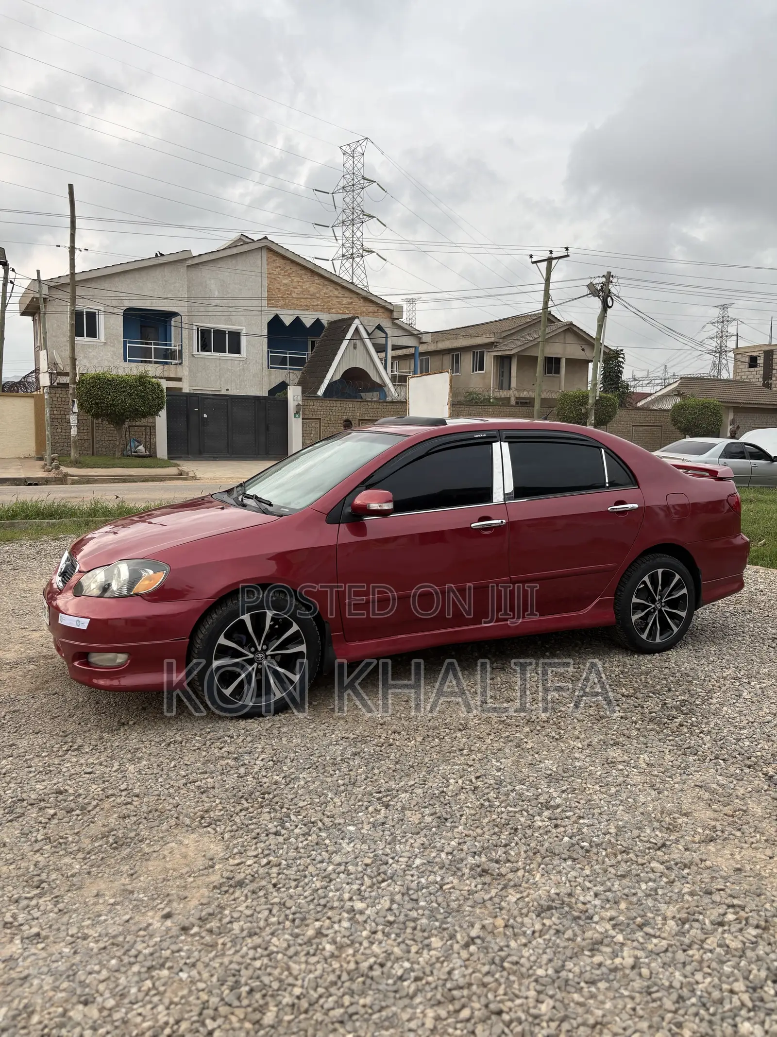 Toyota Corolla S 2007 Red