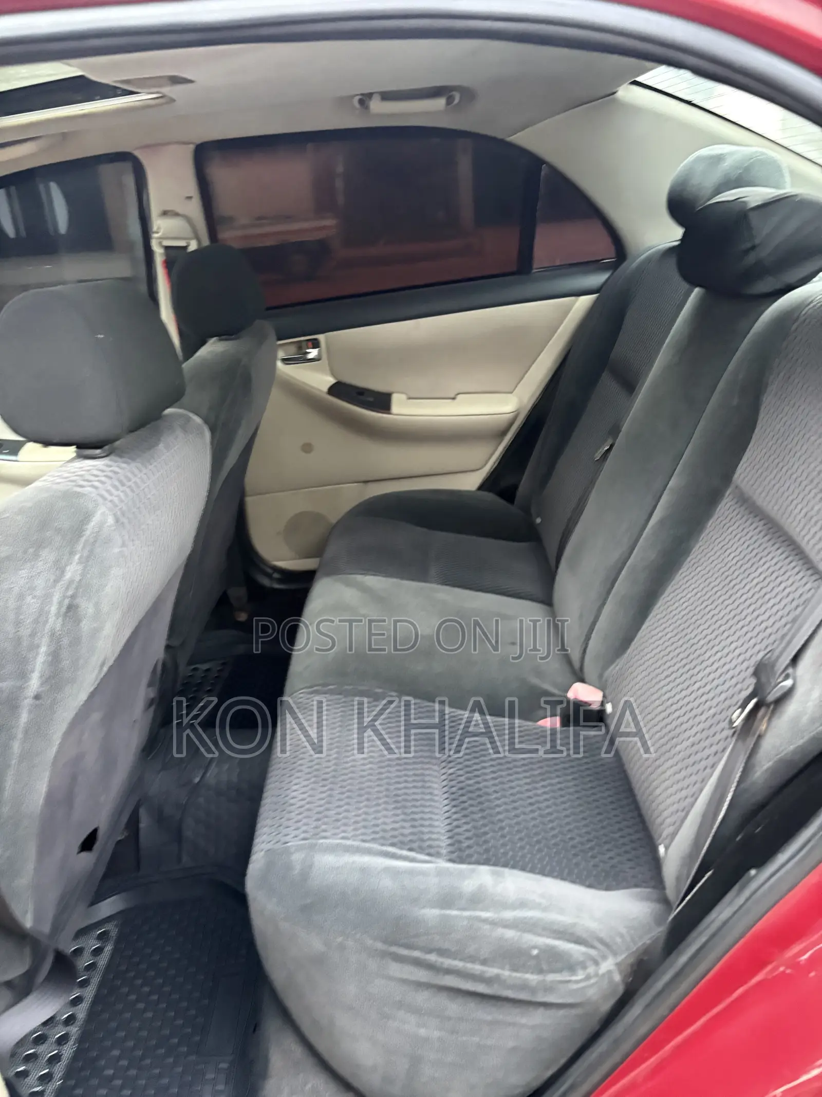 Toyota Corolla S 2007 Red