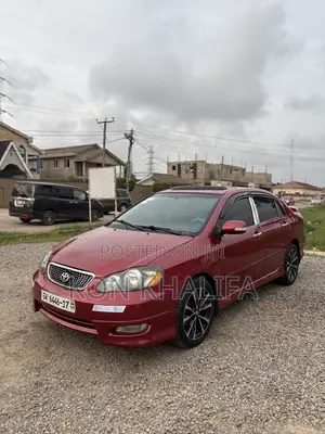 Toyota Corolla S 2007 Red