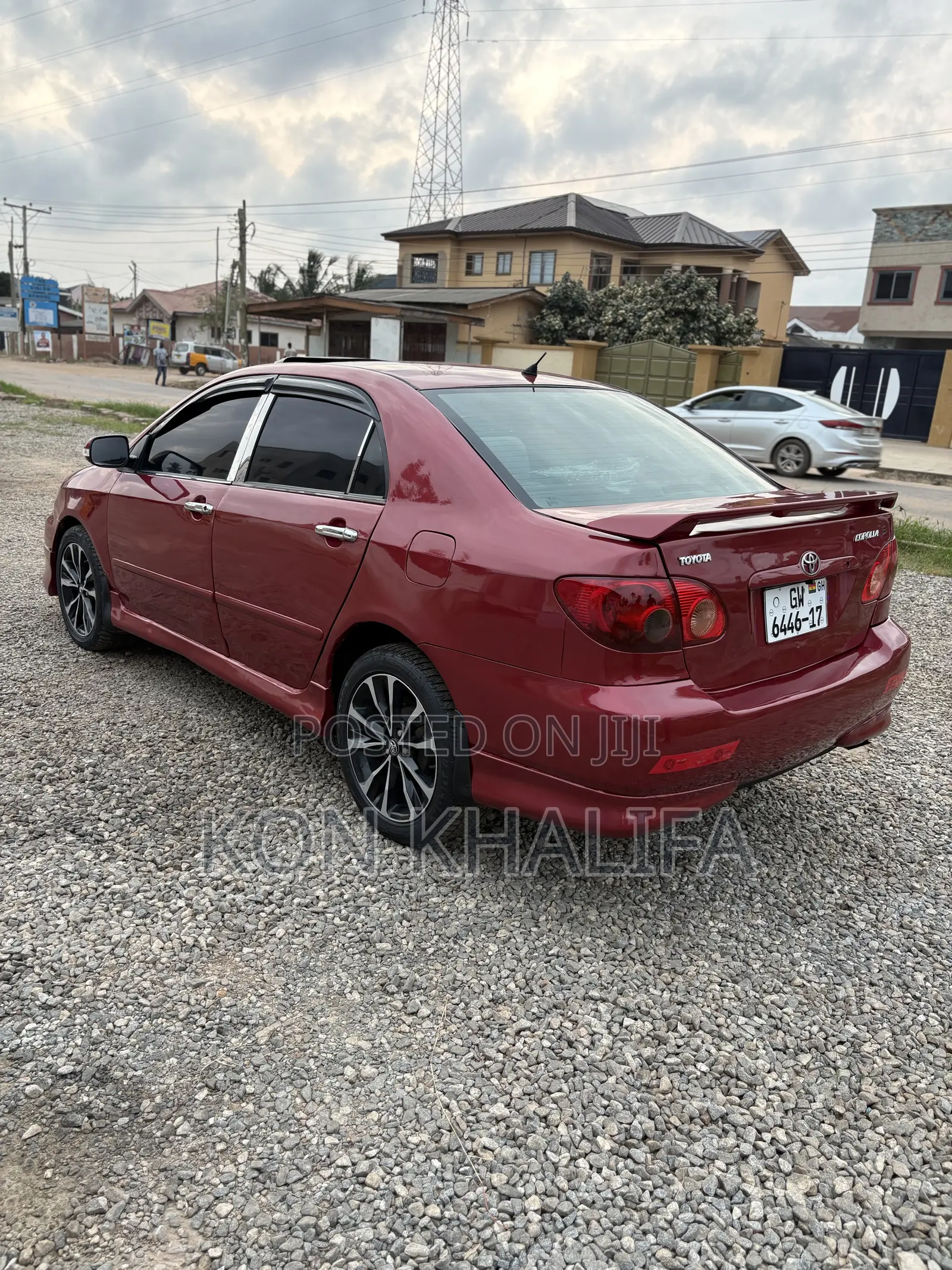 Toyota Corolla S 2007 Red