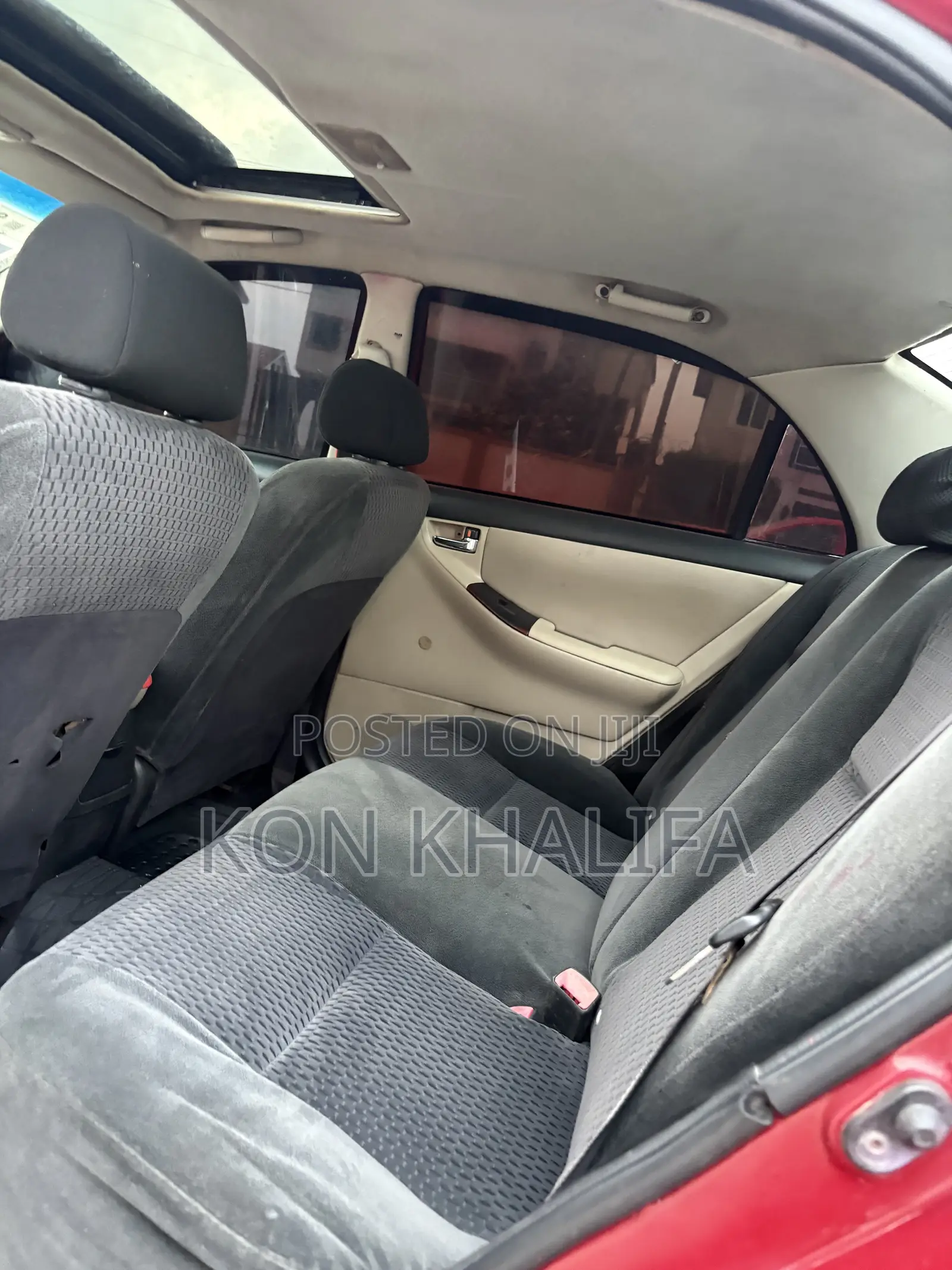 Toyota Corolla S 2007 Red