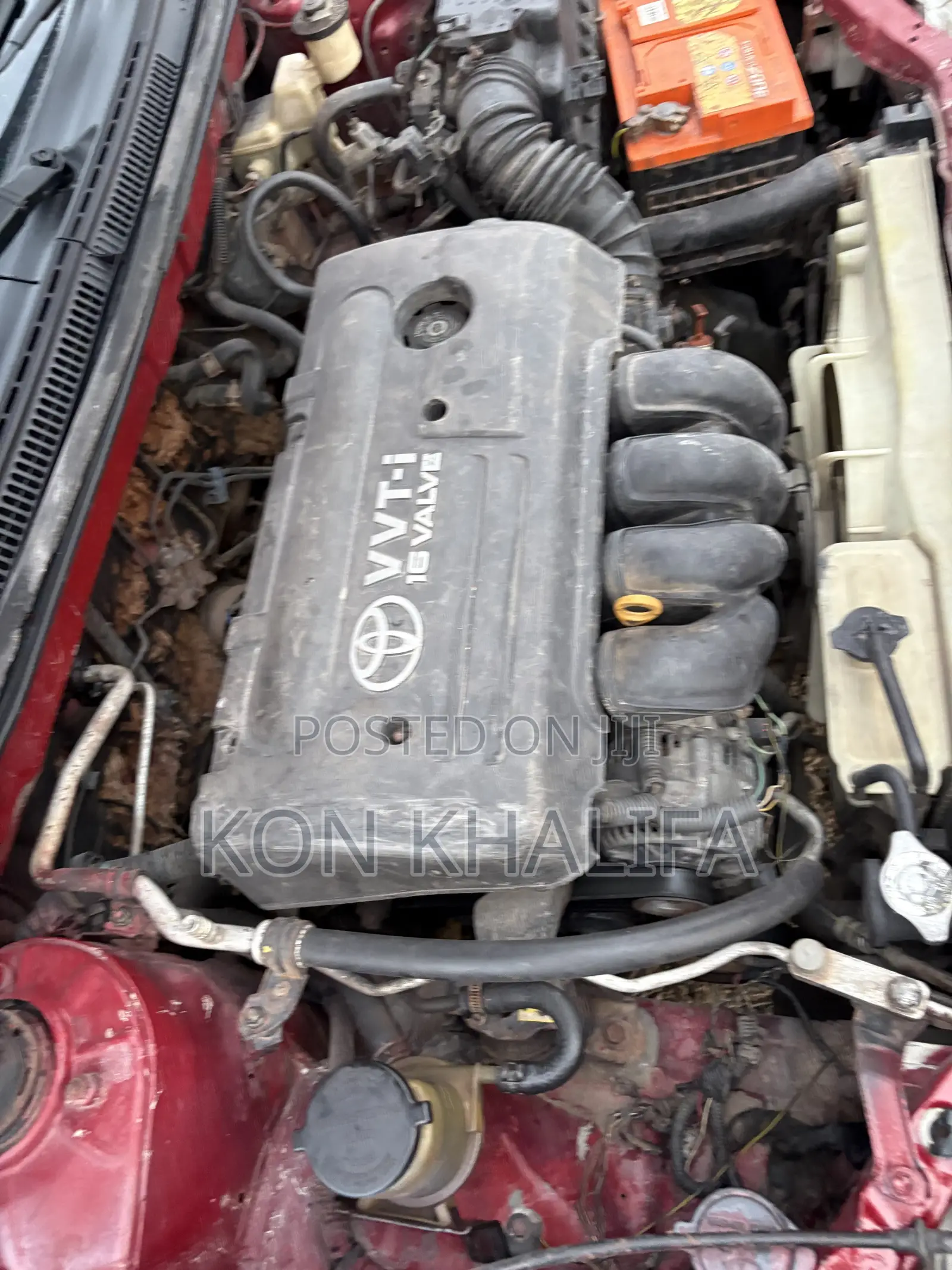 Toyota Corolla S 2007 Red
