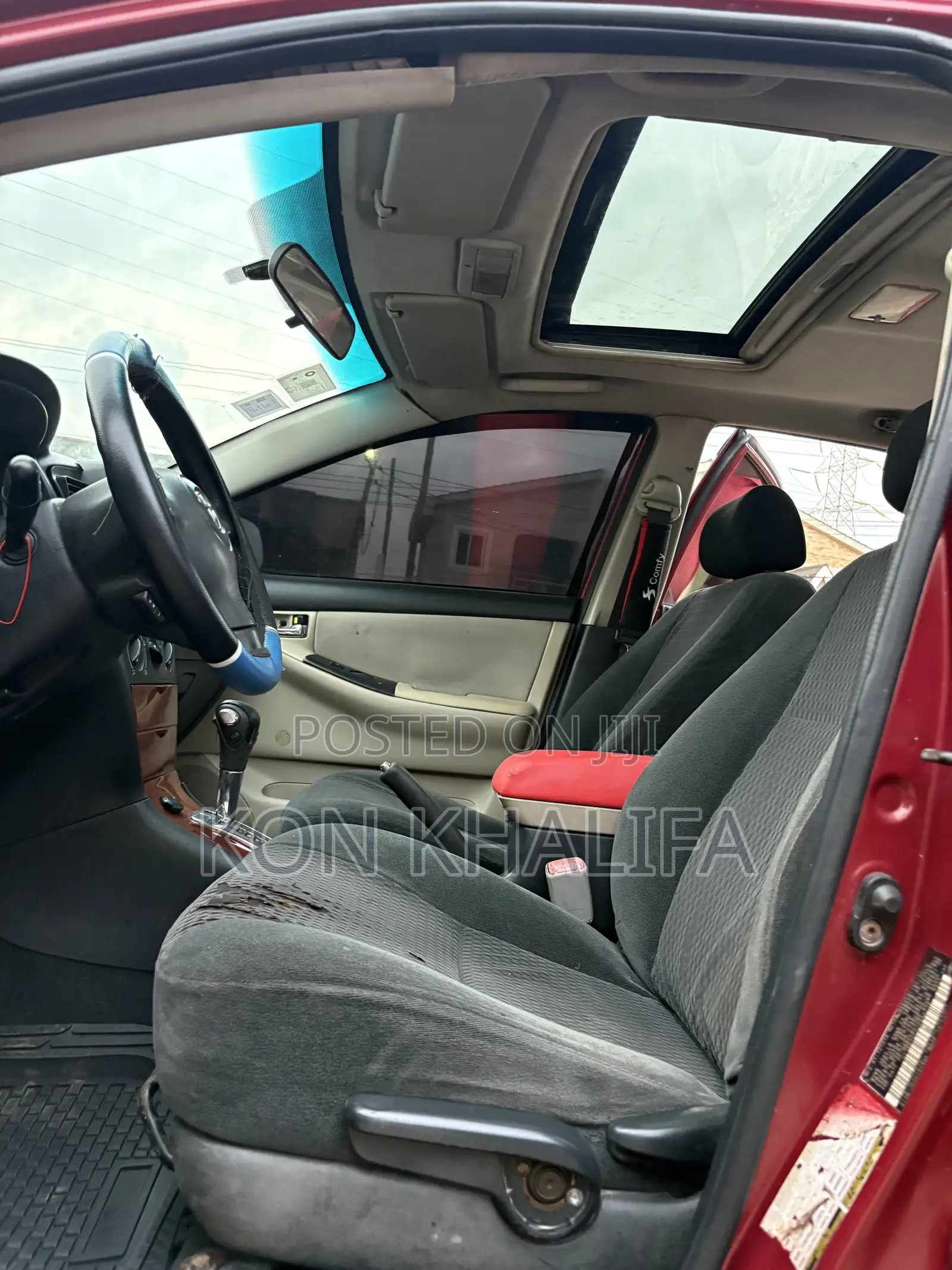 Toyota Corolla S 2007 Red