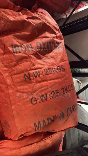 Concrete Red Black Oxide - 25kg Color Pigment for Decorative