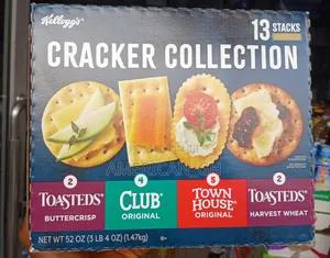 Kelloggs Crackers Collection, 13 Stacks, 1.47kg