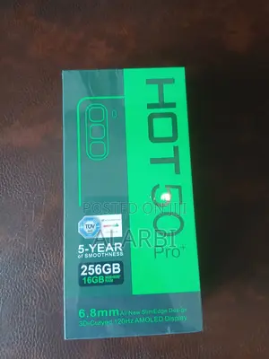 New Infinix Hot 50 Pro+ 4G 256 GB Black